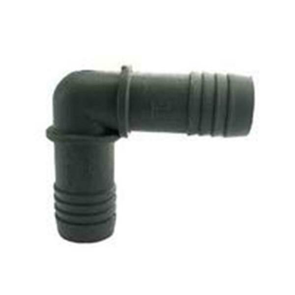 Boshart Industries 2 in. 90 deg Boshart Hose Elbow, Polyethylene - Gray 277970